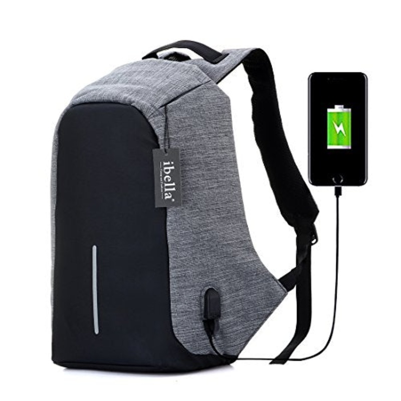 College Backpack, Business Laptop Backpack, Anti-Theft Water Resistant Computer Usb Charging