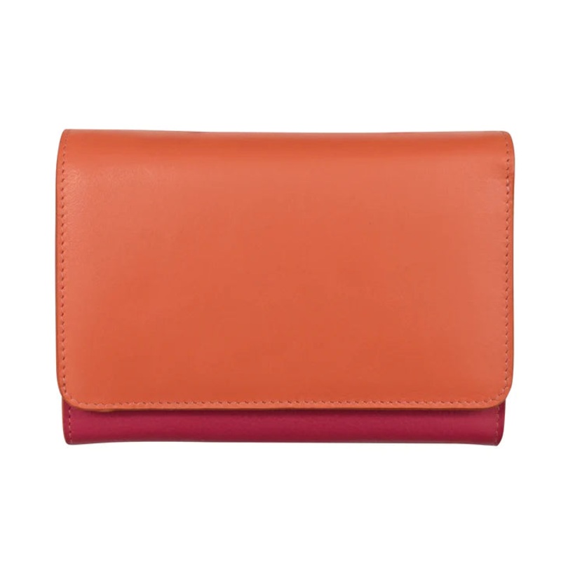 ili New York - RFID blocking leather French Wallet- 7428