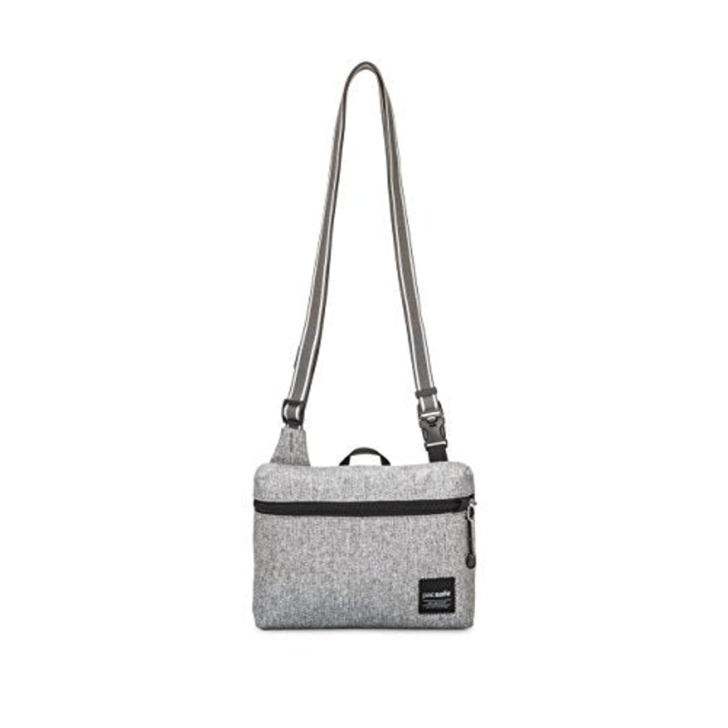 Pacsafe Slingsafe Lx50 Anti-Theft Mini Cross-Body Bag, Tweed Grey