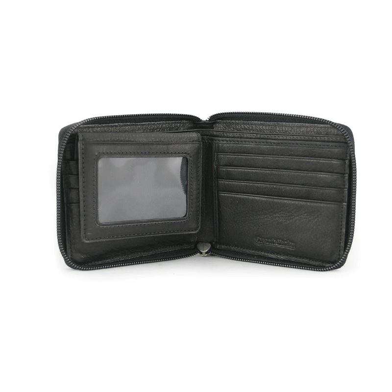 Osgoode Marley RFID Passcase Leather Zippered Wallet- 1225