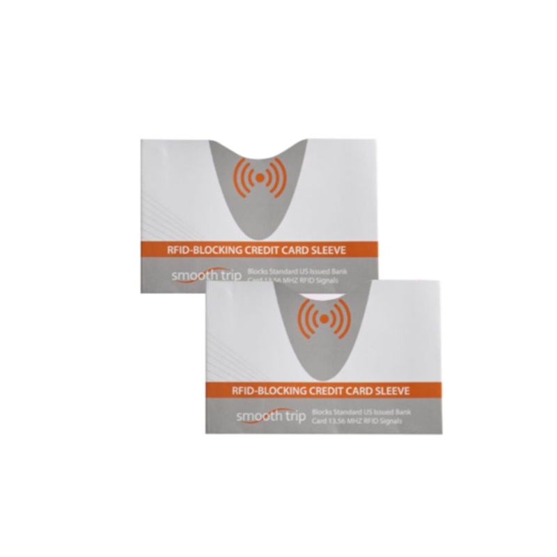 Smooth Trip RFID Blocking Credit Card Sleeves