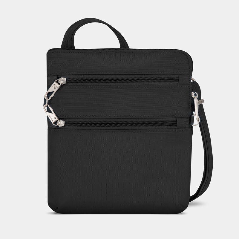 Travelon Anti-Theft RFID Classic Slim Double Zip Crossbody