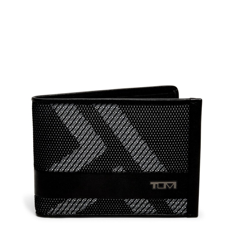 Tumi Alpha Reflective Jacq Double Billfold 152361