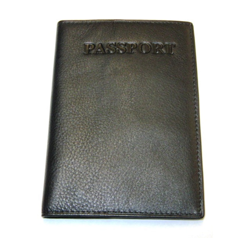 NLDA ID Guardian RFID Blocking Leather Passport Case 667-32304