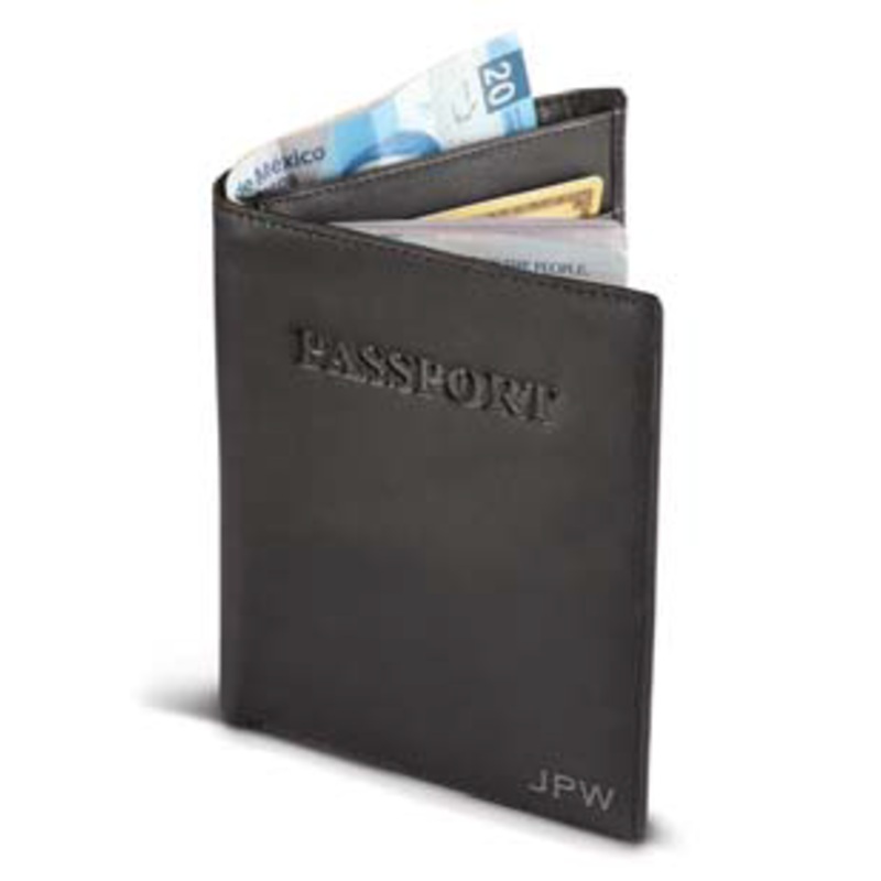 NLDA ID Guardian RFID Blocking Leather Passport Wallet 667-32302