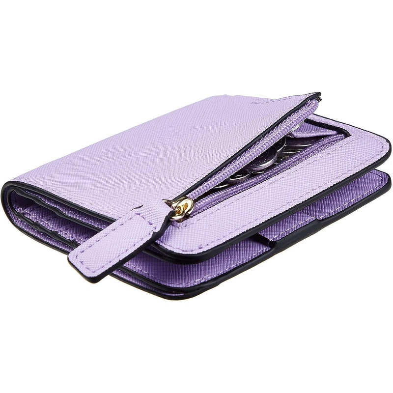 Small Wallet for Women Luxury Leather Bifold Wallet with ID Window