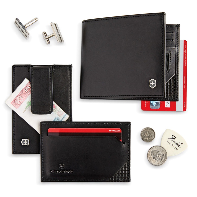 Victorinox Altius Edge Napier Leather RFID Blocking Money Clip RFID 602002