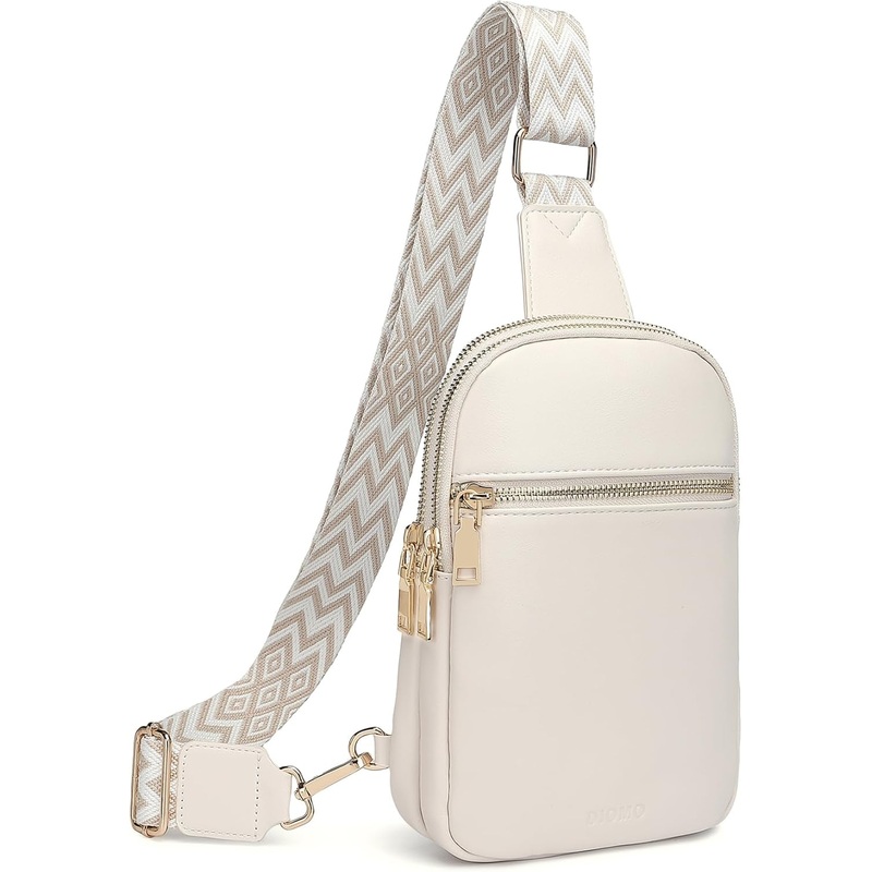 Anti Theft Sling Bag for Women Crossbody Bag Vegan Leather Fanny Packs