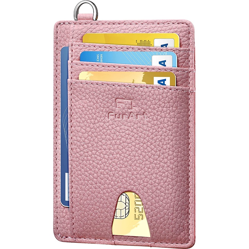 Slim Minimalist Credit Card Wallet RFID Blocking Front Pocket Wallets