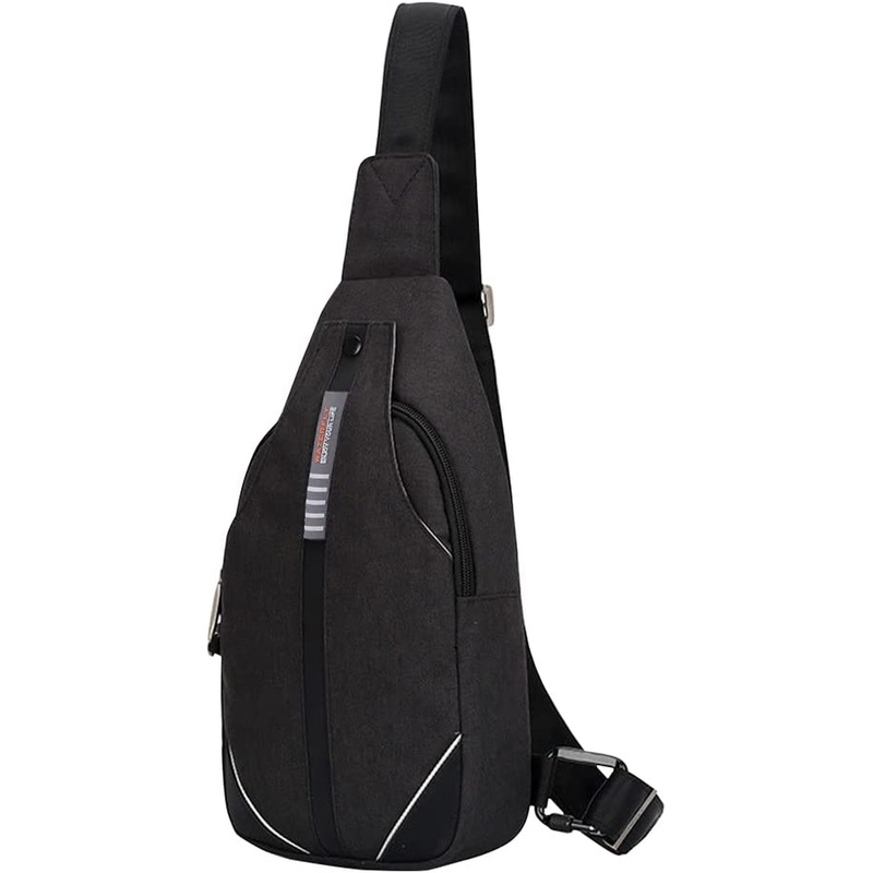 WATERFLY Small Crossbody Sling Backpack anti Theft Backpack for Traveling Chest Shoulder Bag