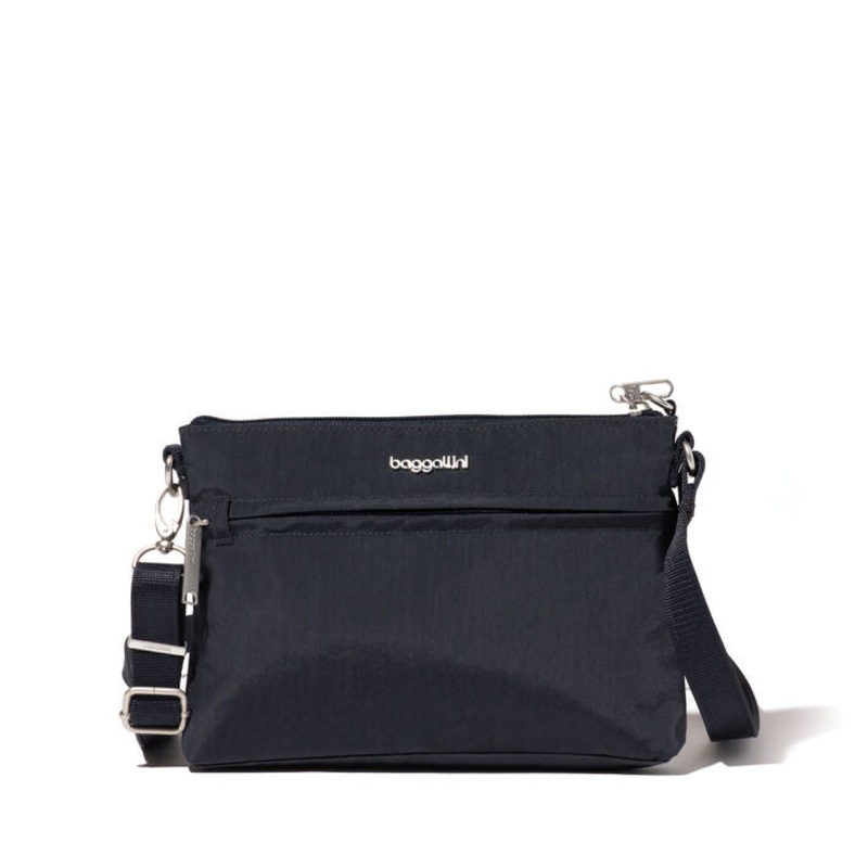 Baggallini Anti-theft Memento Crossbody Bag - French Navy