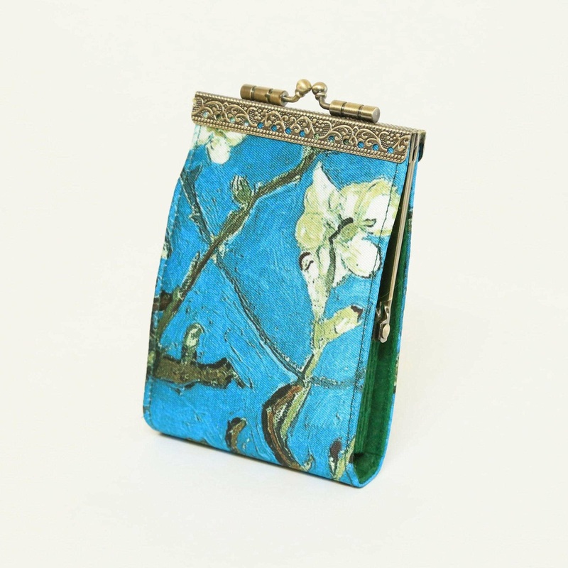 Cathayana RFID Card Holder - Van Gogh Almond Blossom Tree