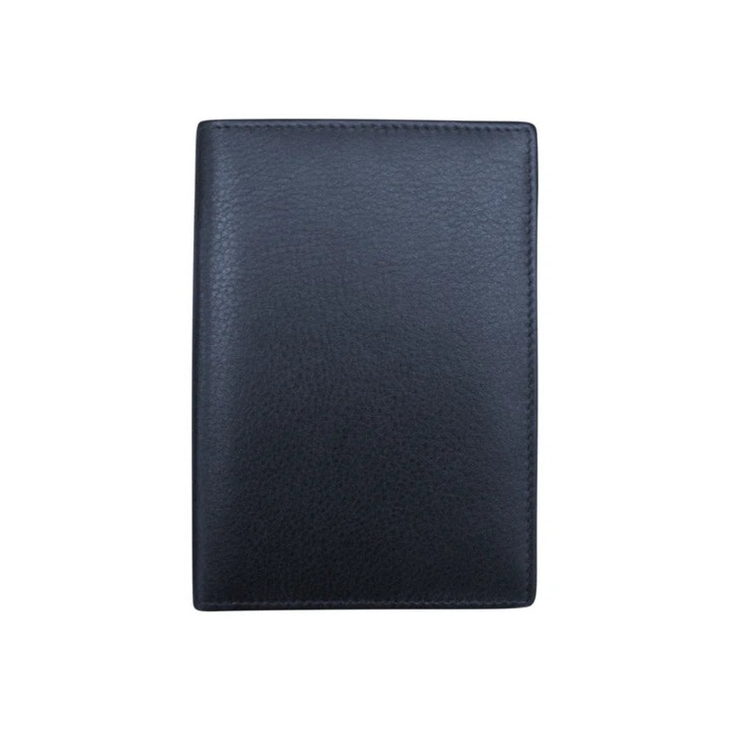 ILI New York RFID  Leather Passport ID Wallet - Classic Navy