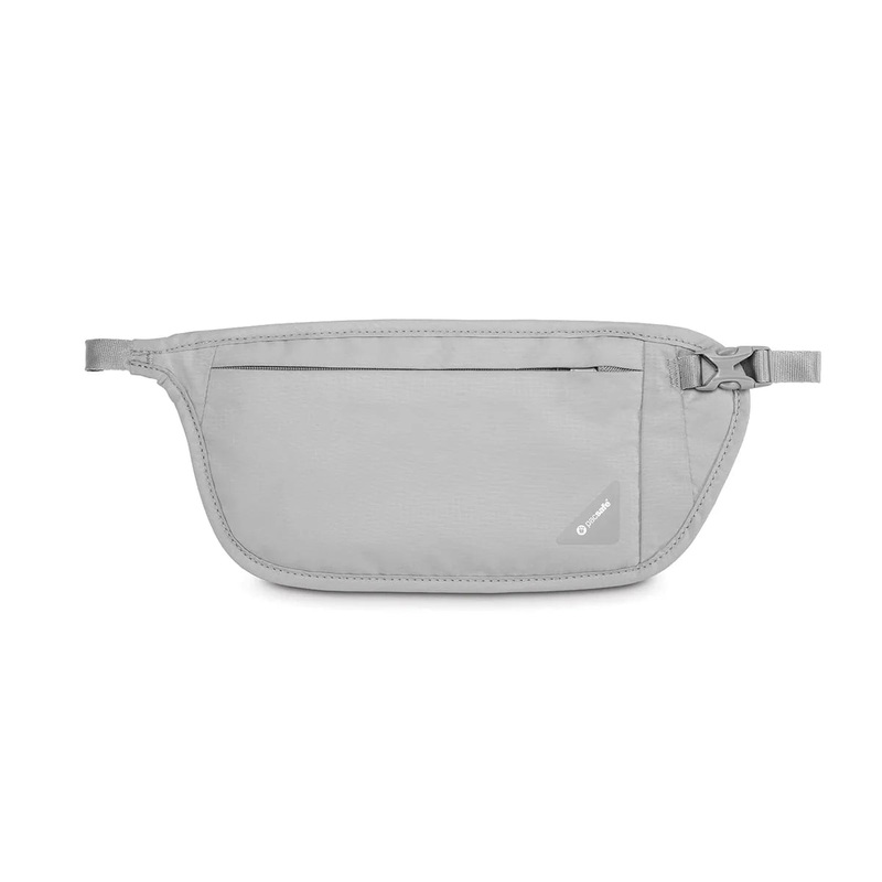 Pacsafe Coversafe V100 RFID Blocking Waist Wallet -  Gray