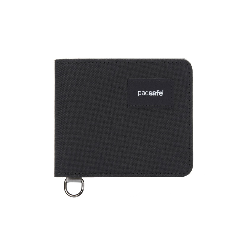 Pacsafe RFID Blocking Bifold Wallet -  Black