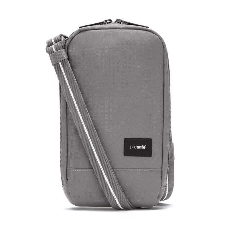 PacSafe RFIDsafe RFID Blocking Tech Crossbody - Stone
