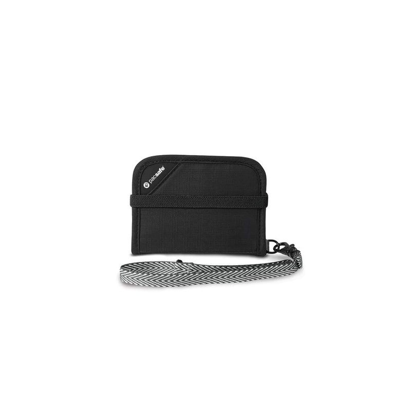 Pacsafe RFIDsafe V50 RFID Blocking Compact Wallet - Black