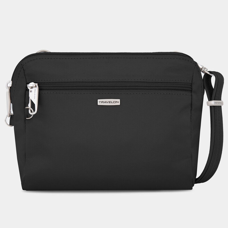 Travelon Anti-Theft Classic Convertible Crossbody and Waist Pack - Black