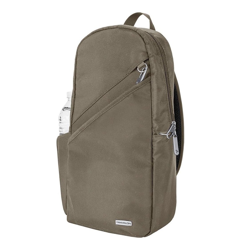 Travelon Anti-Theft Classic Sling Bag - Nutmeg