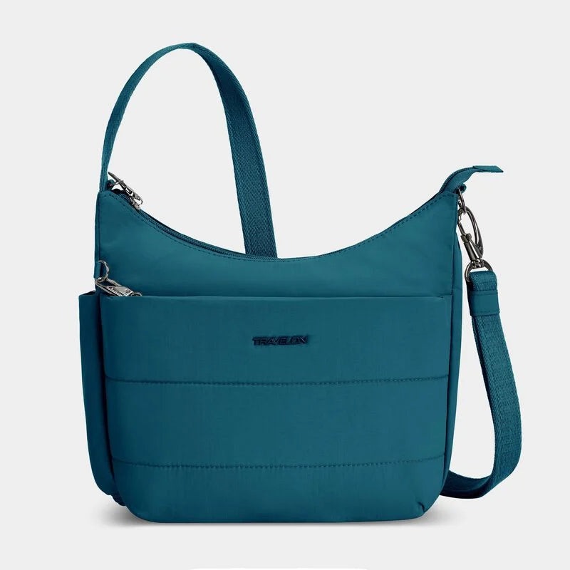 Travelon Anti-Theft Roam Anti-Theft Medium Crossbody - Capri Blue