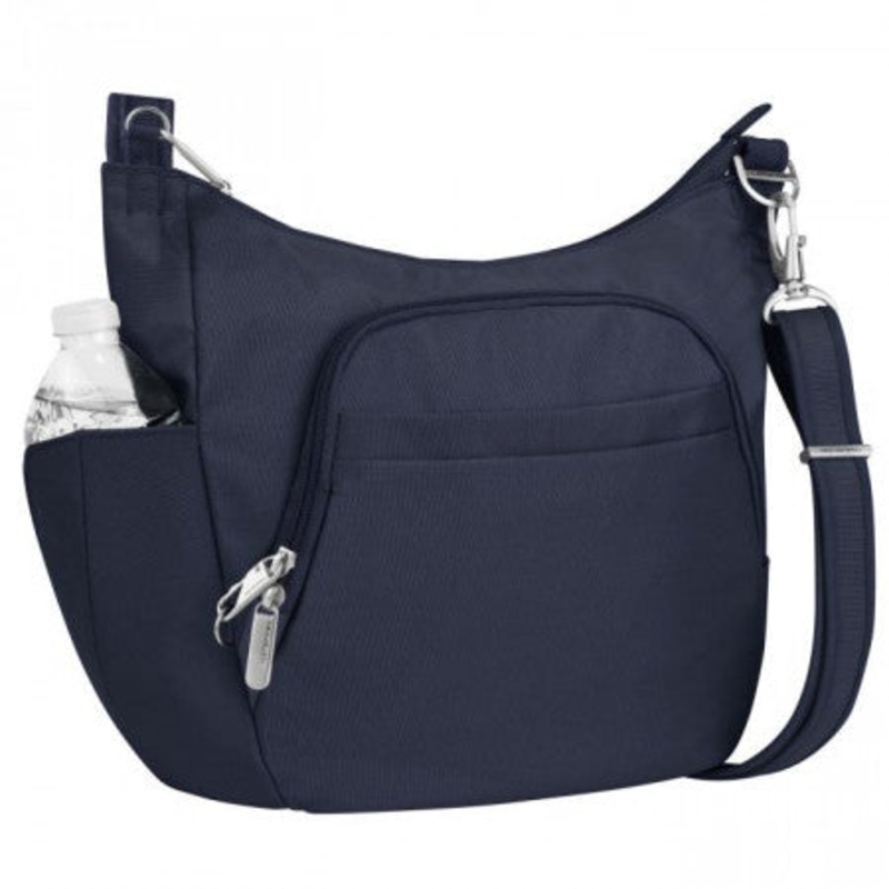 Travelon Anti-Theft Classic Crossbody Bucket Bag - Midnight