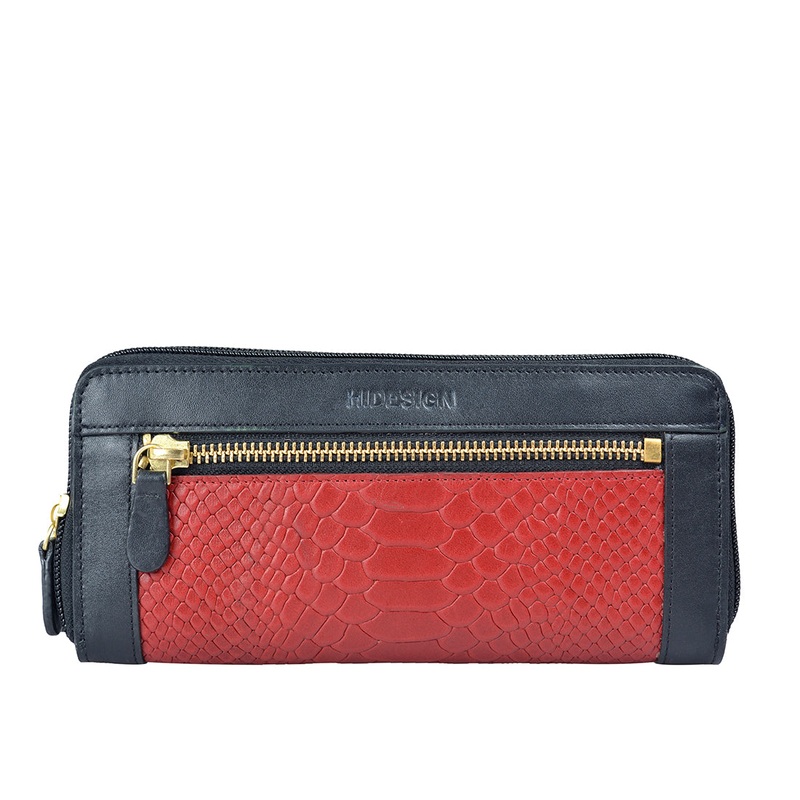 EE LIBRA W2 RF DOUBLE ZIP AROUND WALLET