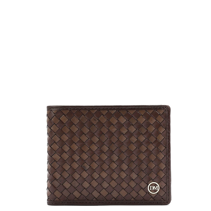 Mat Leather Mens Wallet - Black