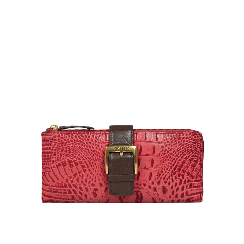 OKSANA W3 ZIP AROUND WALLET