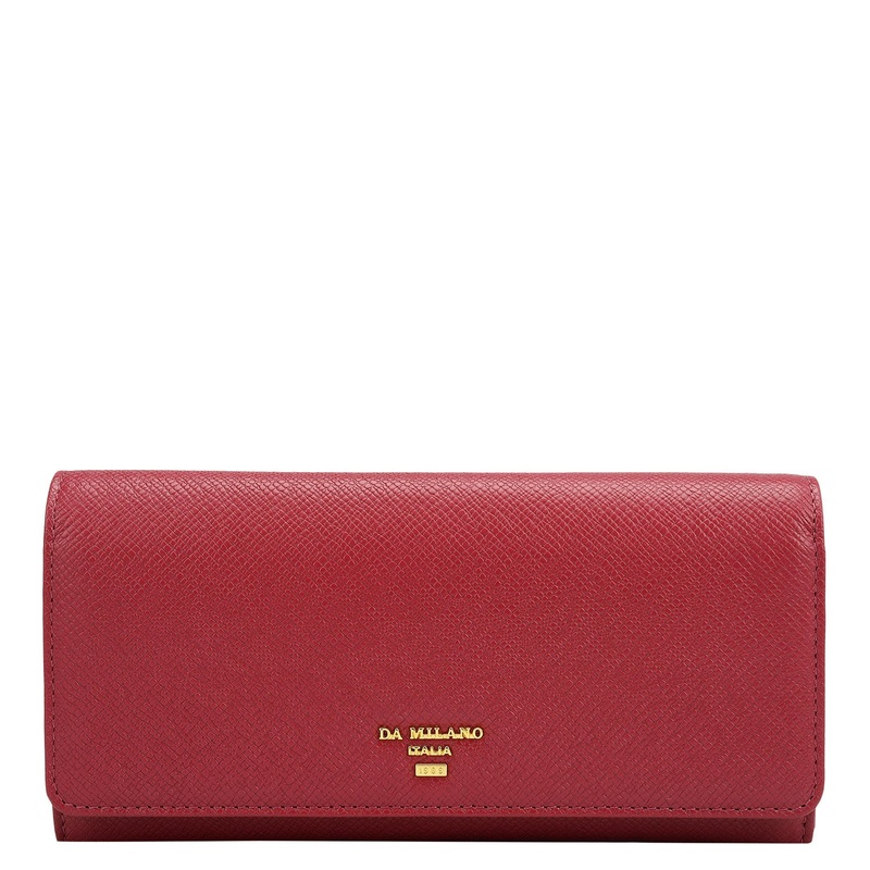 Franzy Leather Ladies Wallet - Plumberry
