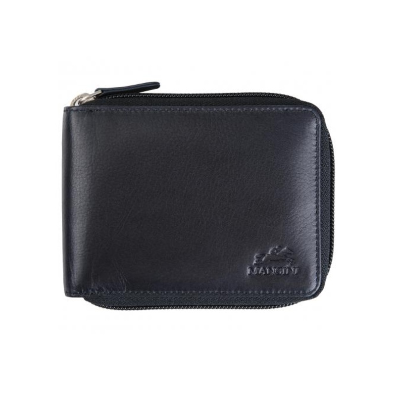 Mancini BELLAGIO Zippered RFID Billfold With Removable Passcase