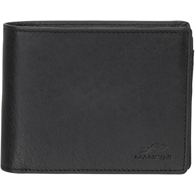 Mancini BUFFALO RFID Secure Center Wing Billfold