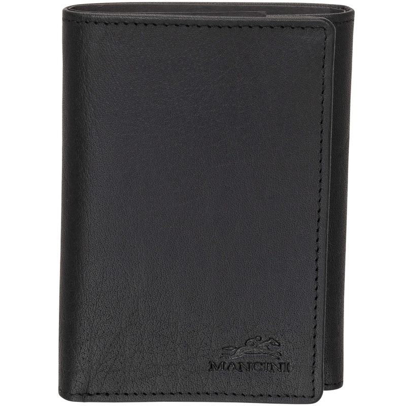Mancini BUFFALO RFID Secure Trifold Wallet