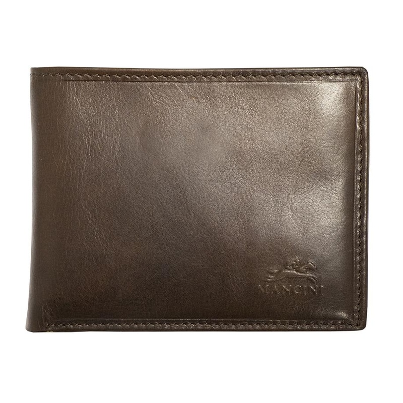 Mancini BOULDER Men's RFID Secure Wallet with Removable Passcase and Coin Pocket