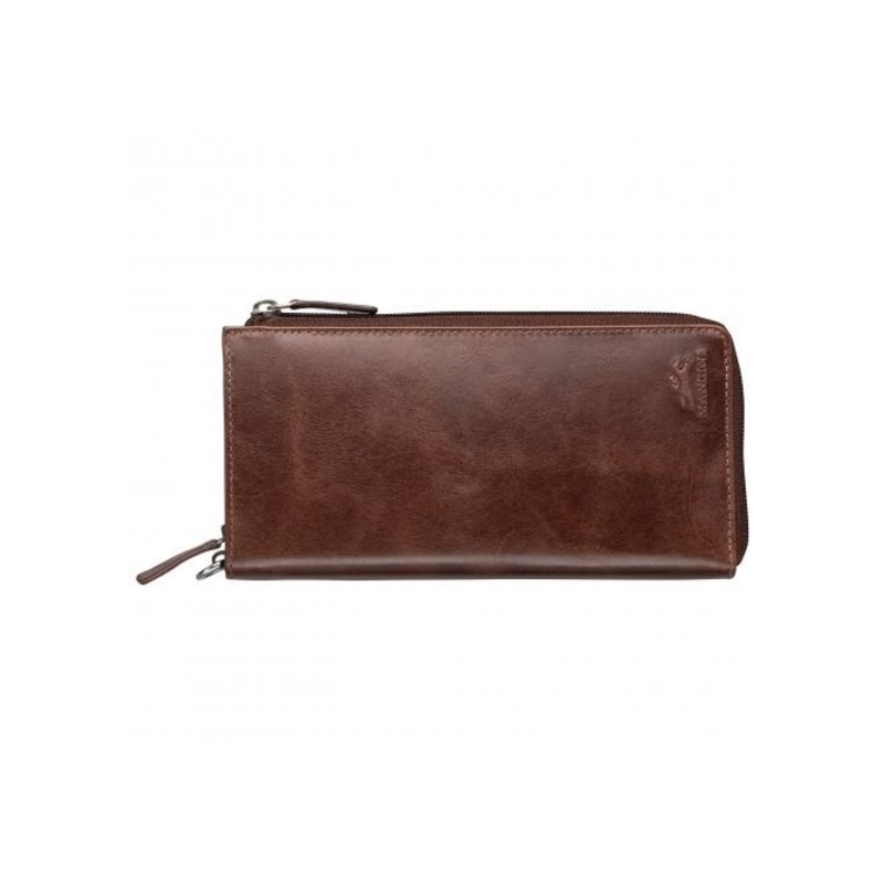 Mancini CASABLANCA Ladies RFID Secure Trifold Wallet
