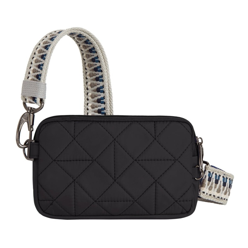 Travelon Anti-Theft Boho Phone Sling - Geo Black