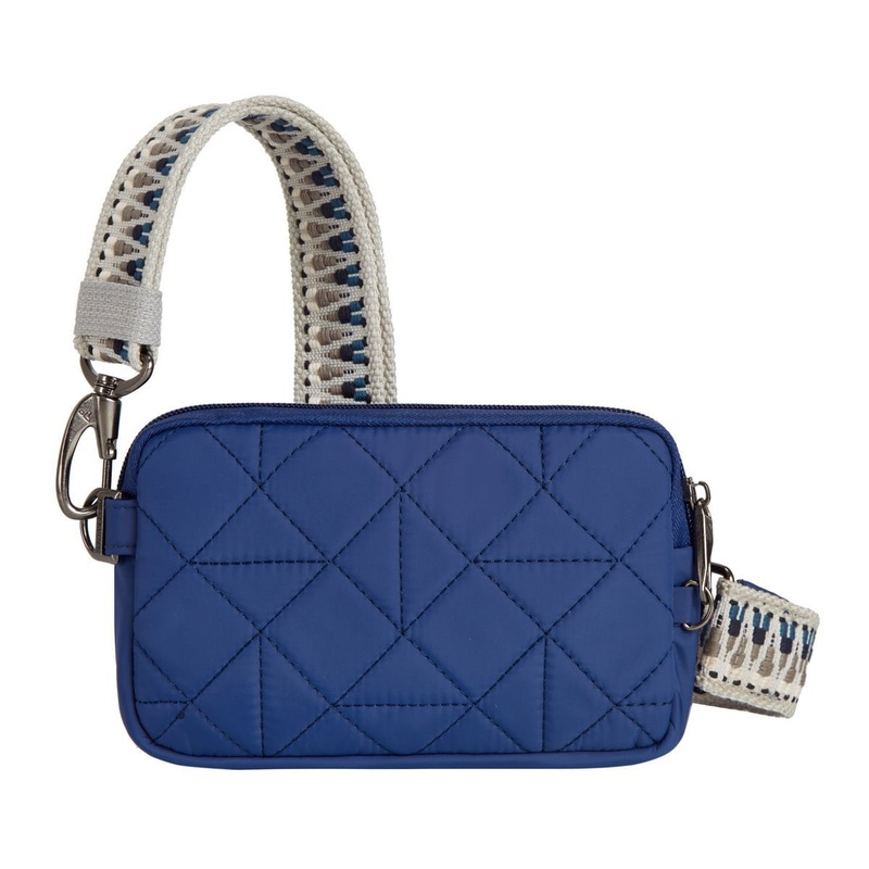Travelon Anti-Theft Boho Phone Sling - Lush Blue