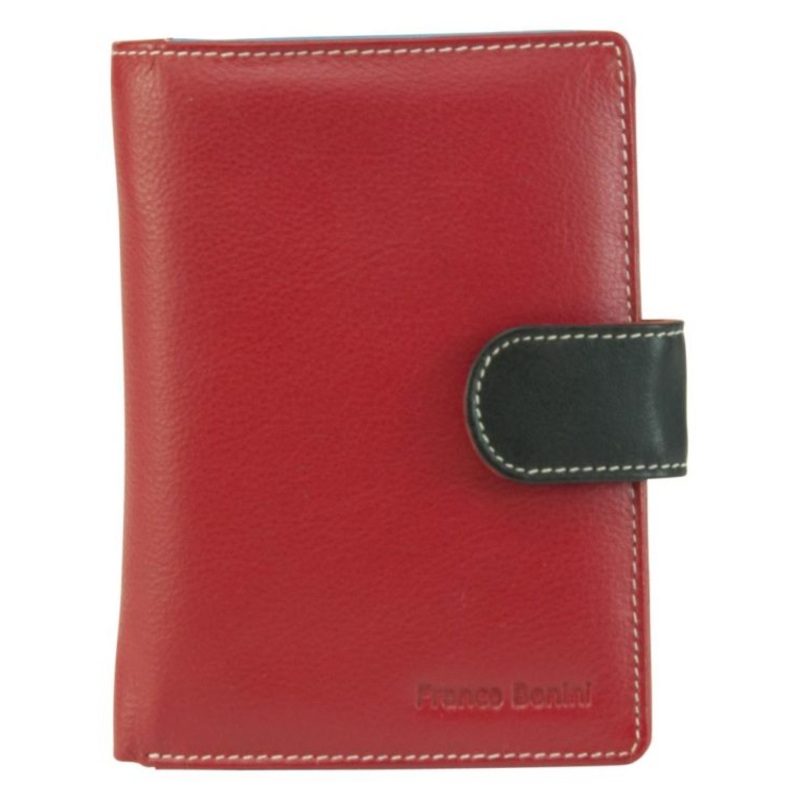 Franco Bonini - 2907 Red/multi leather wallet