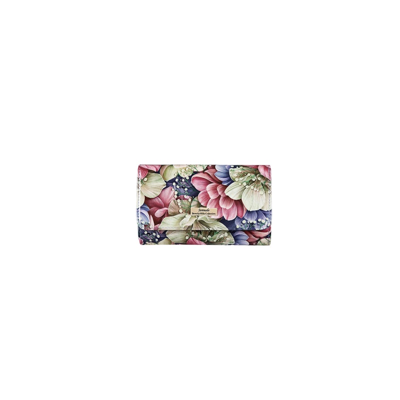 Serenade - WSN5702 Angelique Medium Floral Wallet