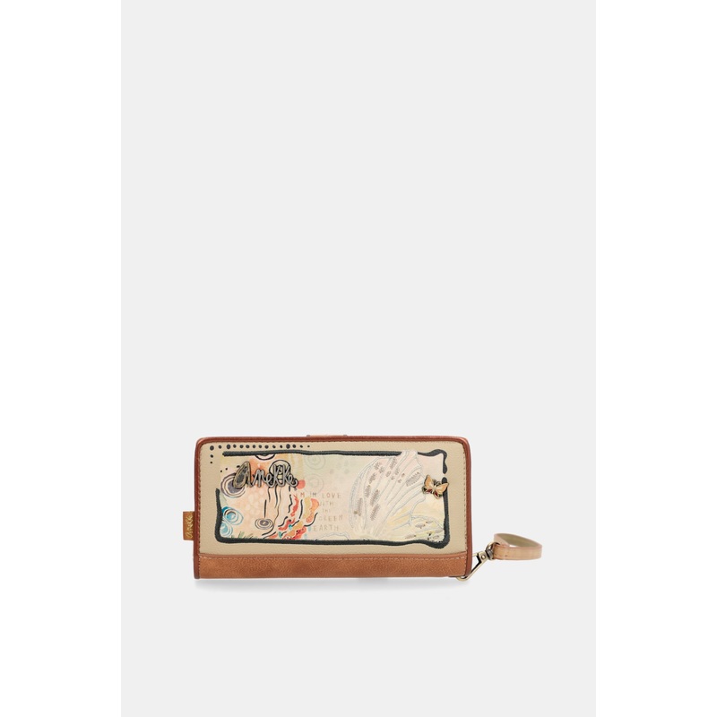 Butterfly large RFID wallet