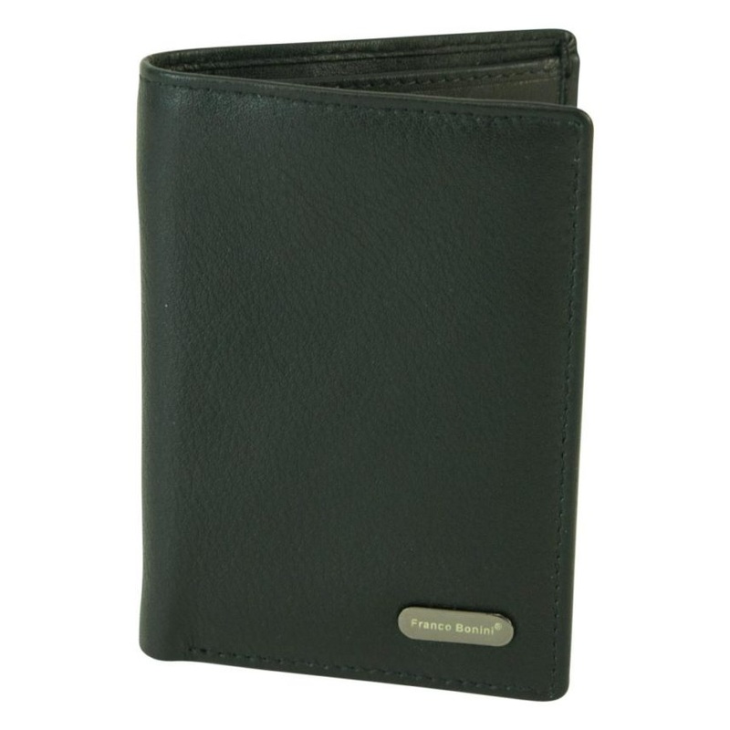 Franco Bonini - 2614 Leather RFID Credit Card Holder - Black