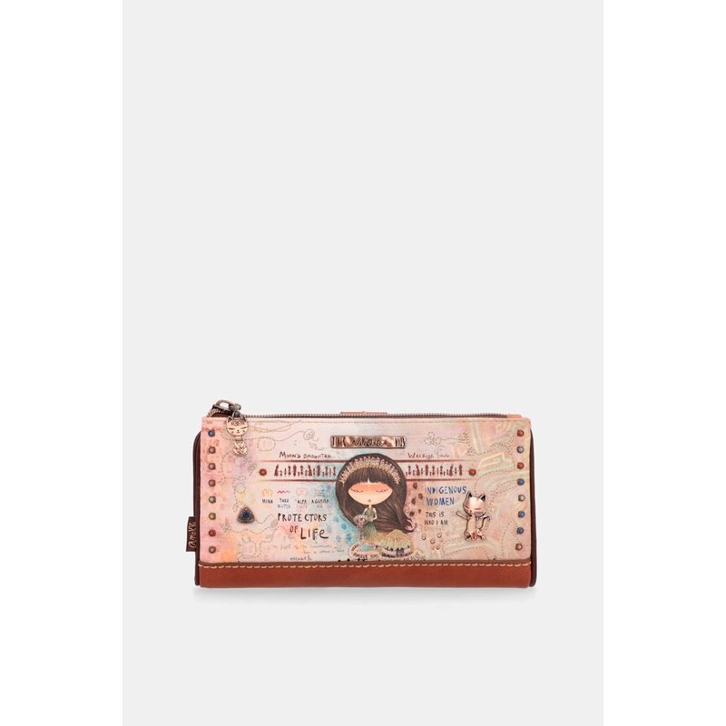 Menire large flexible RFID wallet