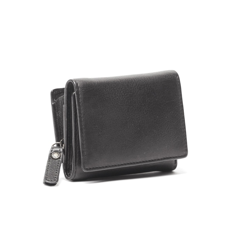 Oran - RH485 Vikky Small RFID leather wallet w Coin section - Navy