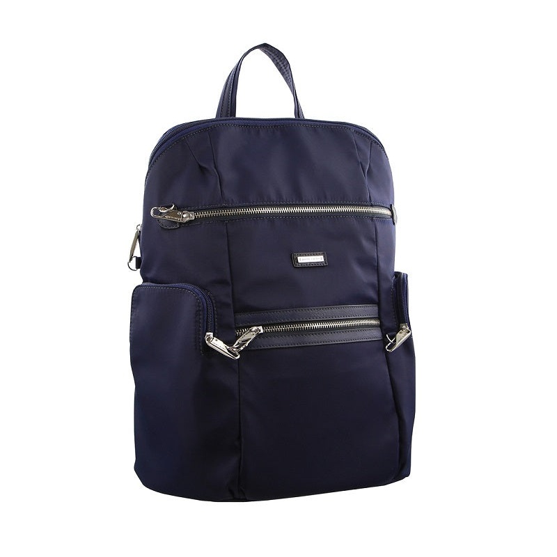 Pierre Cardin - PC2891 Anti-Theft Nylon Backpack - Navy
