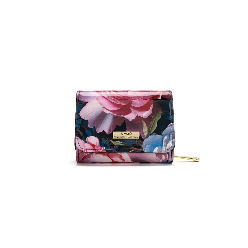 Serenade - WSF1403 Marguerite Small Patent Leather Wallet with RFID