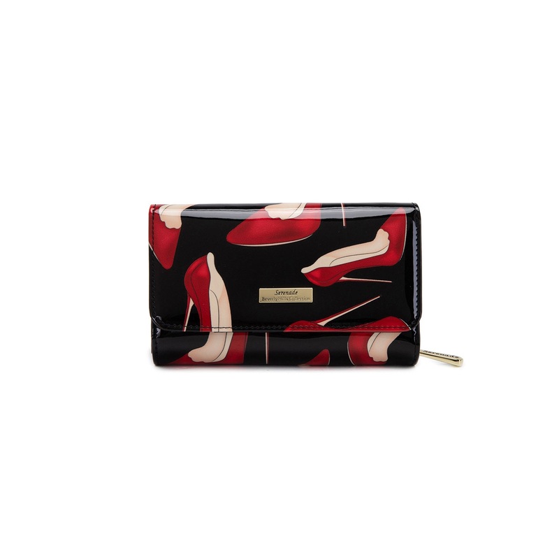 Serenade - WSF1902 Stiletto Medium Leather Wallet with RFID