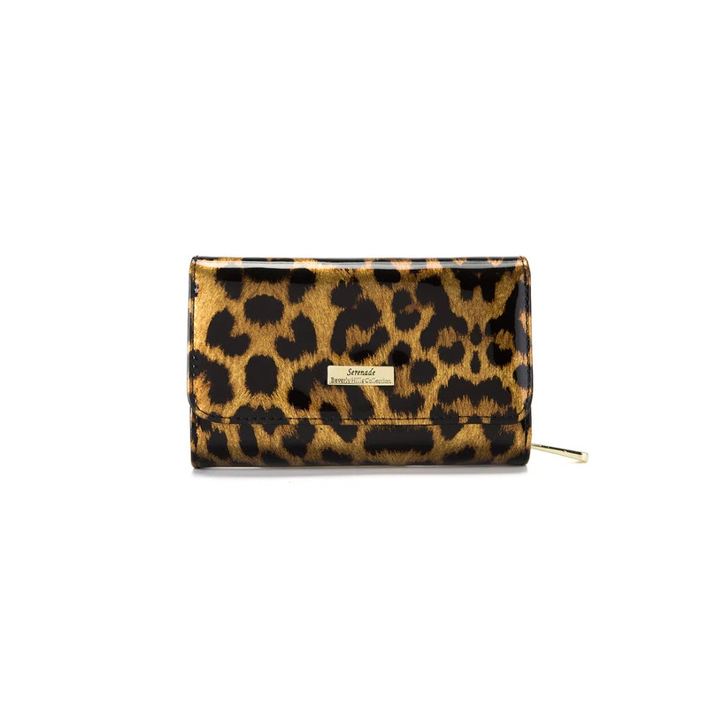 Serenade - WSF3502 Rougue Medium RFID Wallet - Leopard