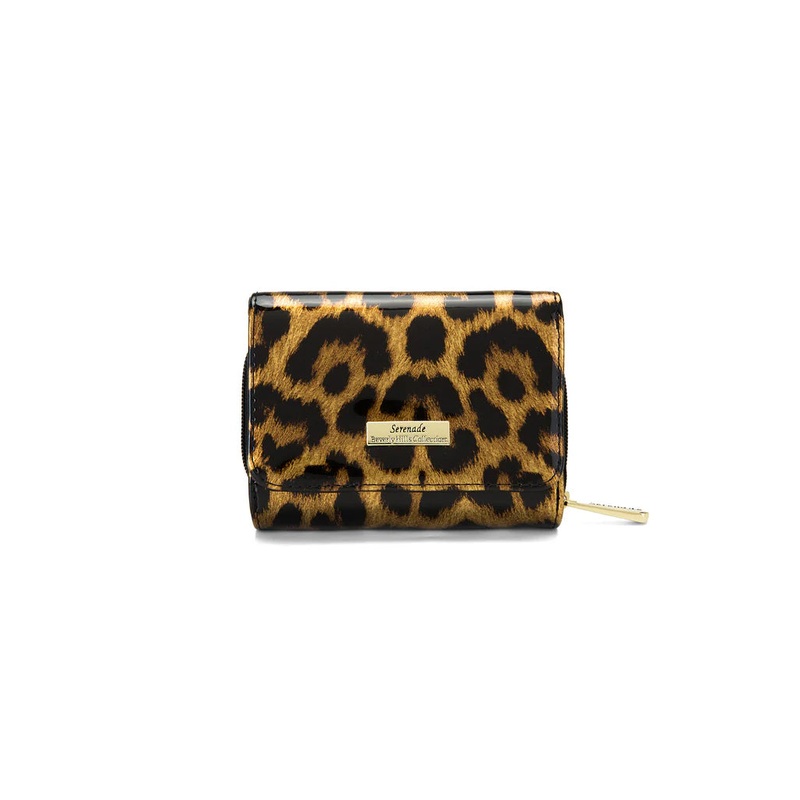 Serenade - WSF3503 Rougue Small RFID Wallet - Leopard