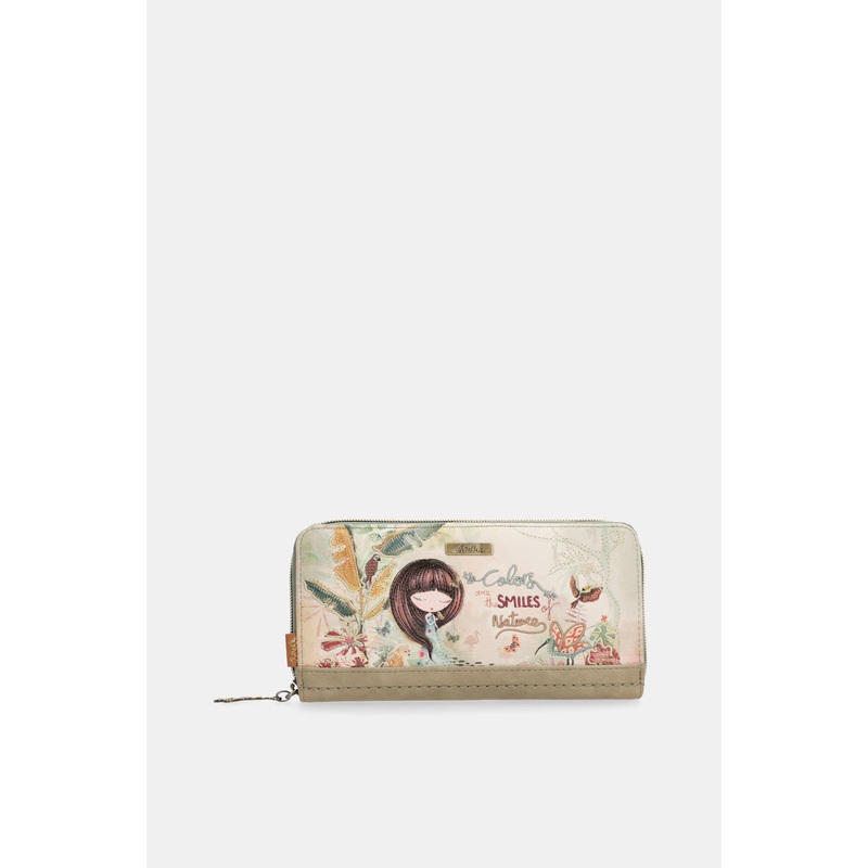 Amazonia extra large RFID wallet