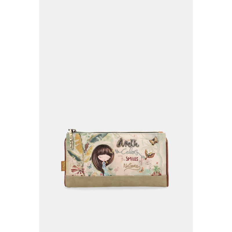 Amazonia large flexible RFID wallet