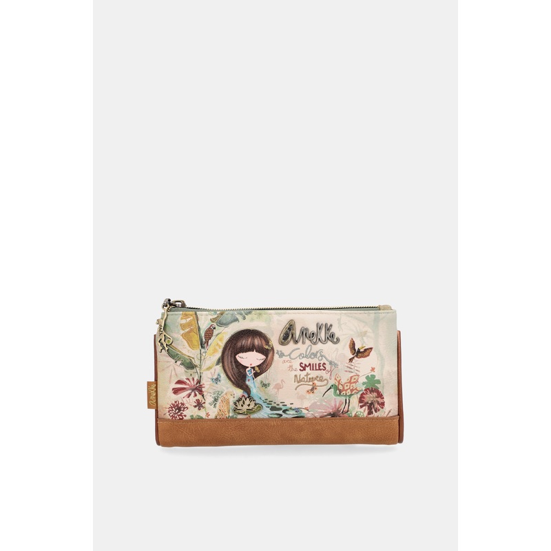 Amazonia RFID embossed flexi wallet